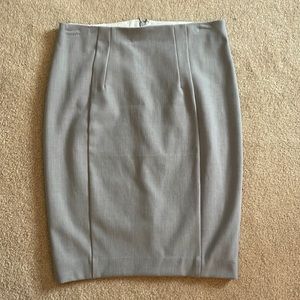 Express grey pencil skirt NWT
